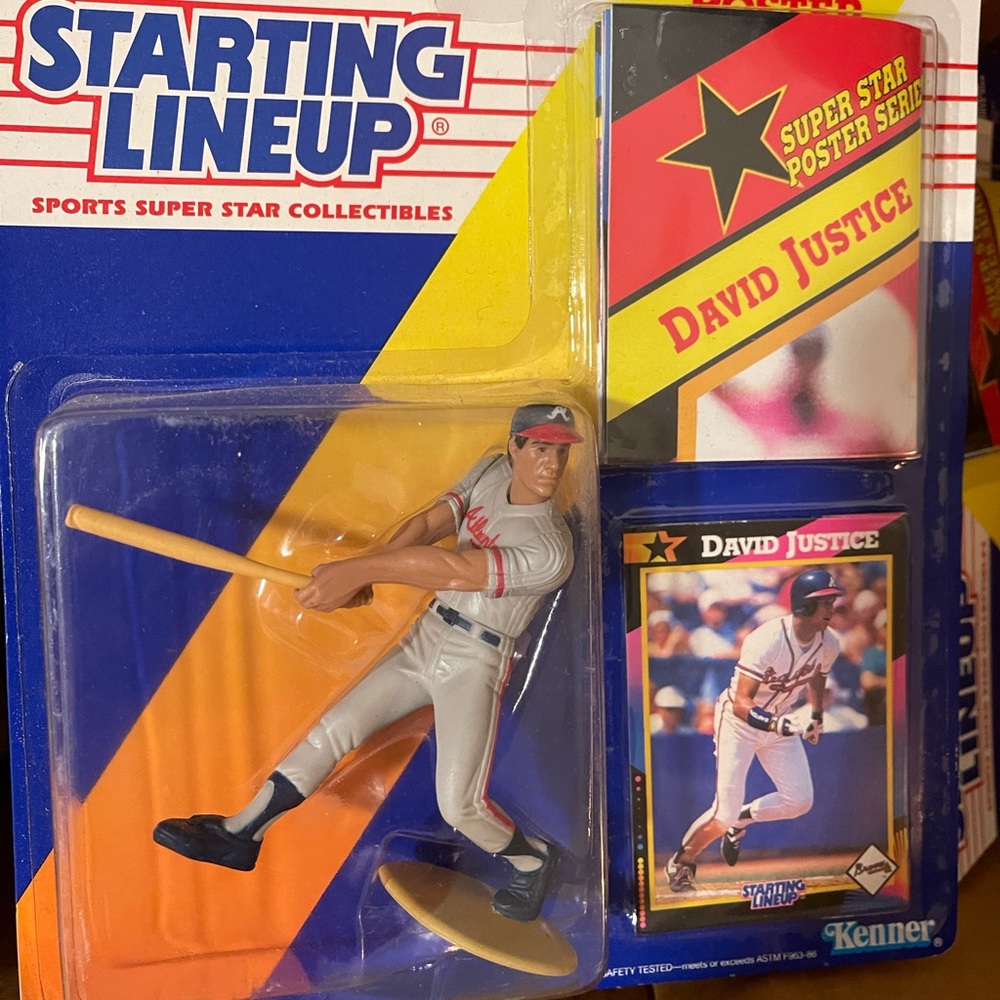 Starting Lineup David Justice Brand New